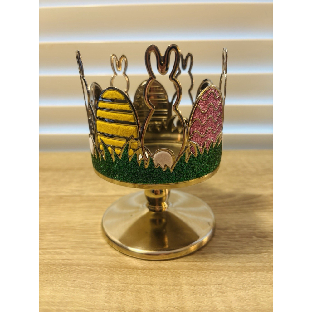 Bath & Body Works Easter Bunny Pedestal Candle Holder